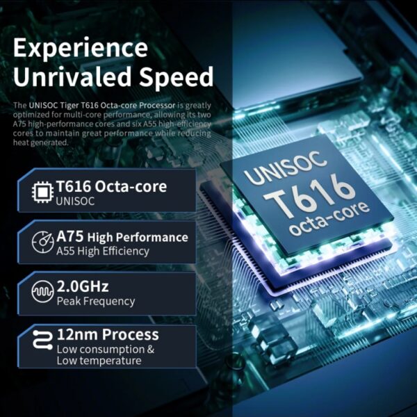 Tablet PC Teclast T60 4G LTE de 12 pulgadas, Android 13 Unisoc T616 Octa Core, compatible con Dual SIM - Imagen 14