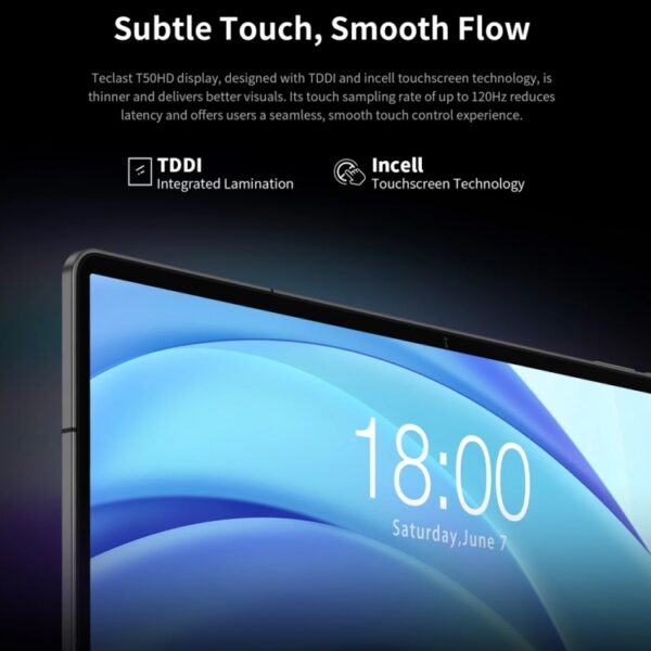 Tablet PC Teclast T50HD de 11 pulgadas, Android 14 Unisoc T606 Octa Core, 4G LTE Dual SIM - Imagen 10