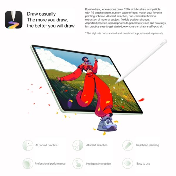 Tableta HUAWEI MatePad Air de 12 pulgadas con WiFi, HarmonyOS 4.2 Hisilicon Kirin 9000W - Imagen 11