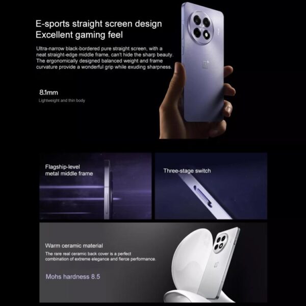 OnePlus Ace 5 Pro, 16 GB + 512 GB, 6,78 pulgadas, ColorOS 15.0, Snapdragon 8 Elite Octa Core, NFC, Red: 5G - Imagen 10