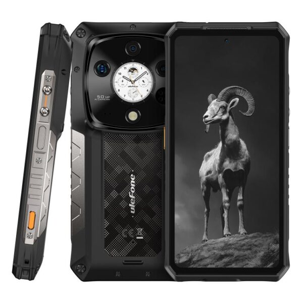 Ulefone Armor 28 Pro Rugged Phone, 16GB+512GB, Night Vision, 10600mAh, 6.67 inch + 1.04 inch Android 15 MediaTek Dimensity 7300 Octa Core, Network: 5G, NFC - Imagen 2