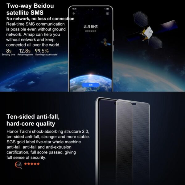 Honor Power, 12GB+256GB, Screen Fingerprint, 6.78 inch MagicOS 9.0 Snapdragon 7 Gen 3 Octa Core, Network: 5G, NFC, OTG - Imagen 5