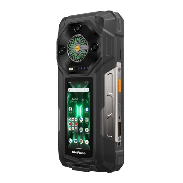 Ulefone Armor 33 Pro Rugged Phone, 16GB+512GB, Night Vision, 6.95 inch + 3.4 inch Dual Screen Android 14 MediaTek Dimensity 7300X Octa Core, Network: 5G, OTG, NFC - Imagen 3