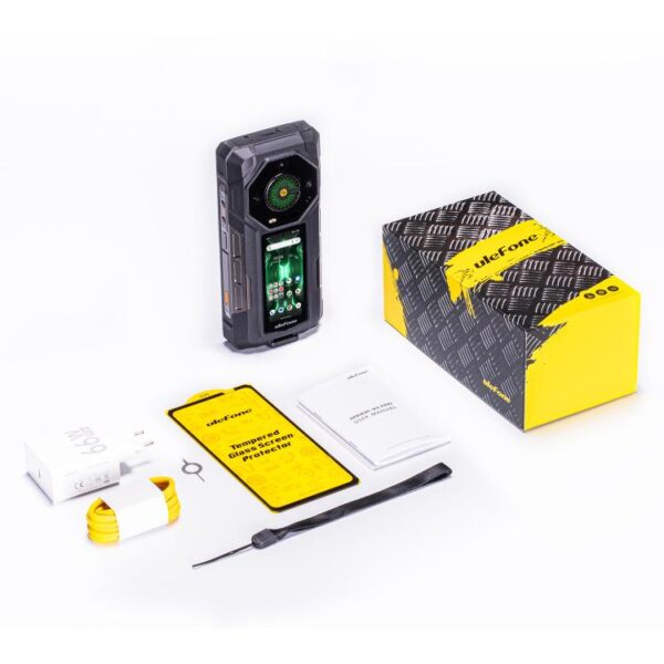 Ulefone Armor 33 Pro Rugged Phone, 16GB+512GB, Night Vision, 6.95 inch + 3.4 inch Dual Screen Android 14 MediaTek Dimensity 7300X Octa Core, Network: 5G, OTG, NFC - Imagen 4