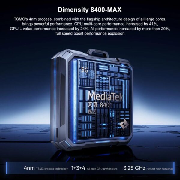Realme Neo7 SE, 12GB+256GB, 6.78 inch Android 15 / Realme UI 6.0 MediaTek Dimensity 8400-MAX Octa Core, NFC, Network: 5G - Imagen 4