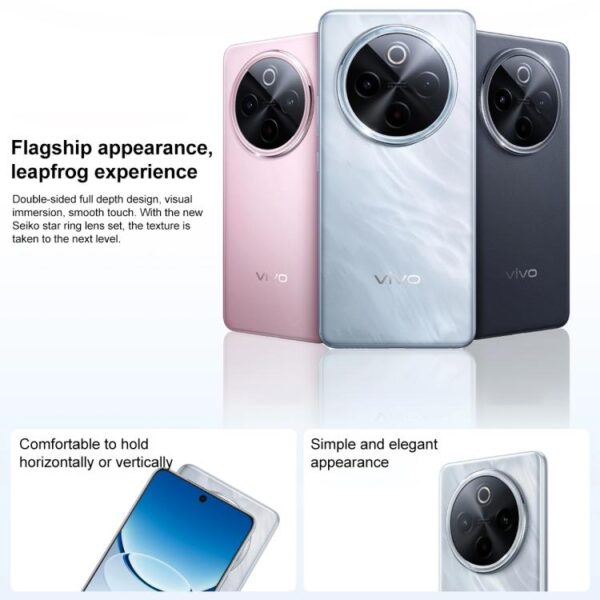 vivo Y300 Pro+, 12GB+256GB, Face ID / Screen Fingerprint, 6.77 inch Android 15 OriginOS 5 Snapdragon 7s Gen 3 Octa Core, OTG, NFC, Network: 5G - Imagen 4