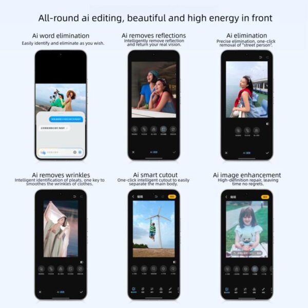 Honor 400, 12GB+512GB, Screen Fingerprint, 6.55 inch MagicOS 9.0 / Android 15 Snapdragon 7 Gen 4 Octa Core, Network: 5G, NFC, OTG - Imagen 10