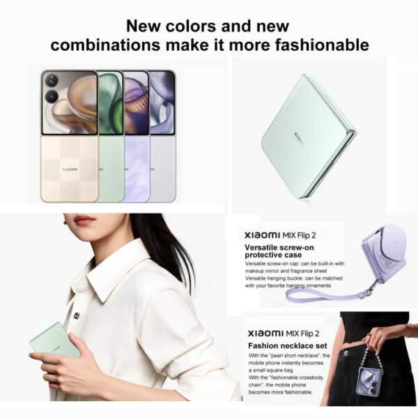 Xiaomi MIX Flip 2, 12GB+256GB, 6.86 inch + 4.01 inch Xiaomi HyperOS 2 Snapdragon 8 Elite Octa Core, NFC, Network: 5G - Imagen 5