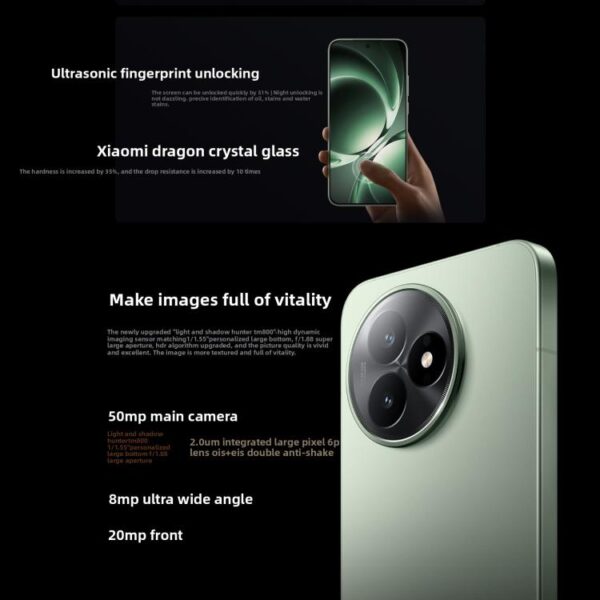 Xiaomi Redmi K80 Ultra, 16GB+256GB, 6.83 inch Xiaomi HyperOS 2 Dimensity 9400+ Octa Core, NFC, Network: 5G - Imagen 12