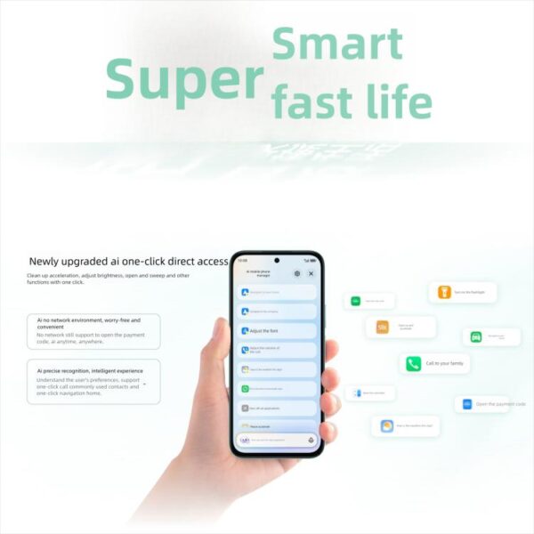 Honor Play10C, 4GB+128GB, Side Fingerprint, 6.61 inch MagicOS 9.0 Android 15 Dimensity 6300 Octa Core, Network: 5G, OTG - Imagen 6