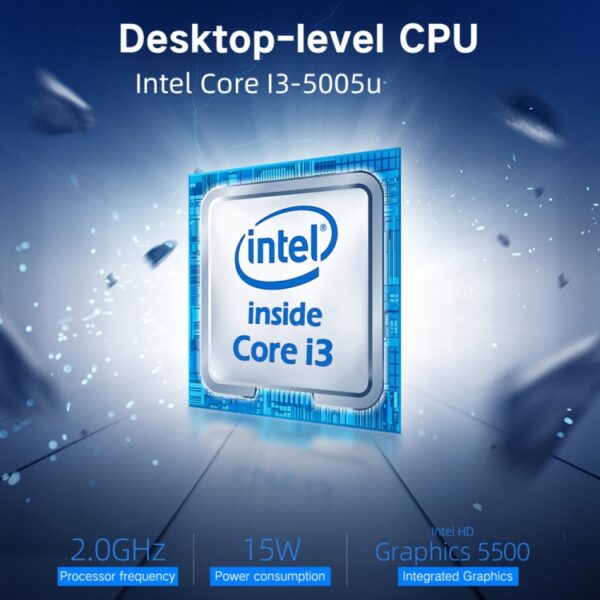 Windows 10 Home Intel Core i3-5005U 2,0 GHz, compatible con WiFi, Bluetooth, tarjeta TF y HDMI - Imagen 10