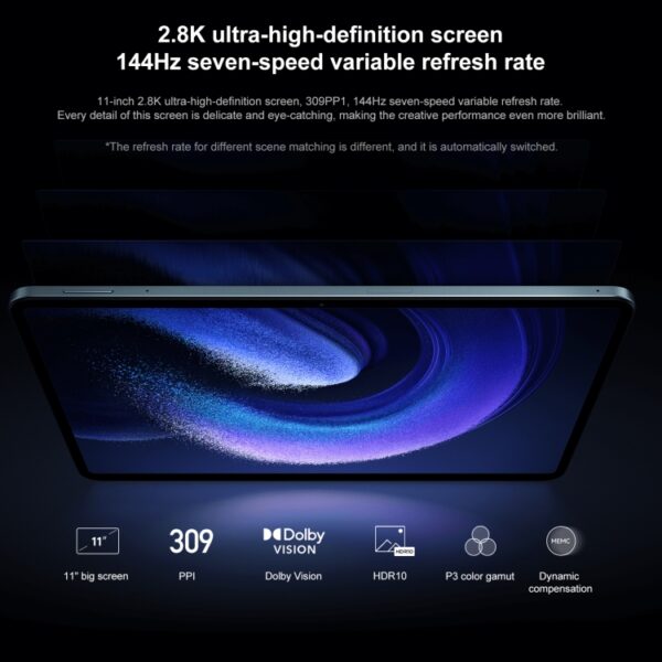 MIUI 14 Qualcomm Snapdragon 8+ 4nm Octa Core hasta 3.2GHz, Cámara frontal HD de 20MP, Batería de 8600mAh - Imagen 10