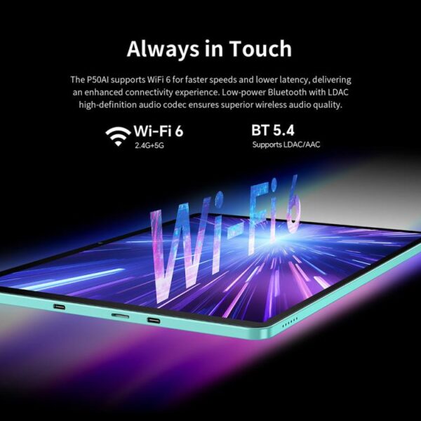 Tableta Teclast P50AI WiFi, 6 GB + 128 GB, 11 pulgadas, Android 15, Allwinner A733, ocho núcleos, con NPU - Imagen 22