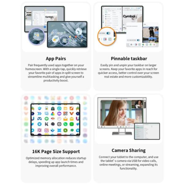 Tableta Teclast P50AI WiFi, 6 GB + 128 GB, 11 pulgadas, Android 15, Allwinner A733, ocho núcleos, con NPU - Imagen 8