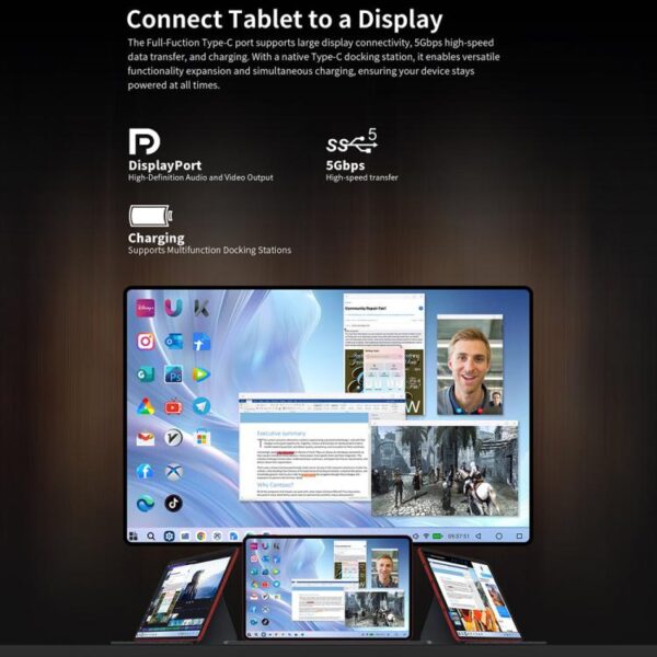 Tableta PC Teclast T60AI WiFi, 6 GB + 128 GB, 12 pulgadas, Android 15, Allwinner A733, ocho núcleos, con NPU - Imagen 18