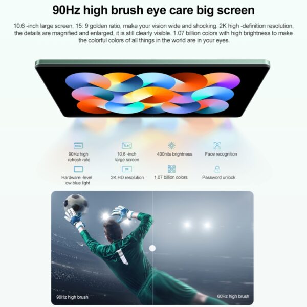 MIUI Pad 13 OS MediaTek Helio G99 Octa Core hasta 2,2 GHz, batería de 8000 mAh, compatible con BT WiFi, no compatible con Google Play - Imagen 5