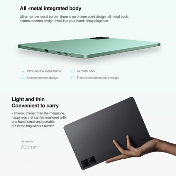 MIUI Pad 13 OS MediaTek Helio G99 Octa Core hasta 2,2 GHz, batería de 8000 mAh, compatible con BT WiFi, no compatible con Google Play - Imagen 8