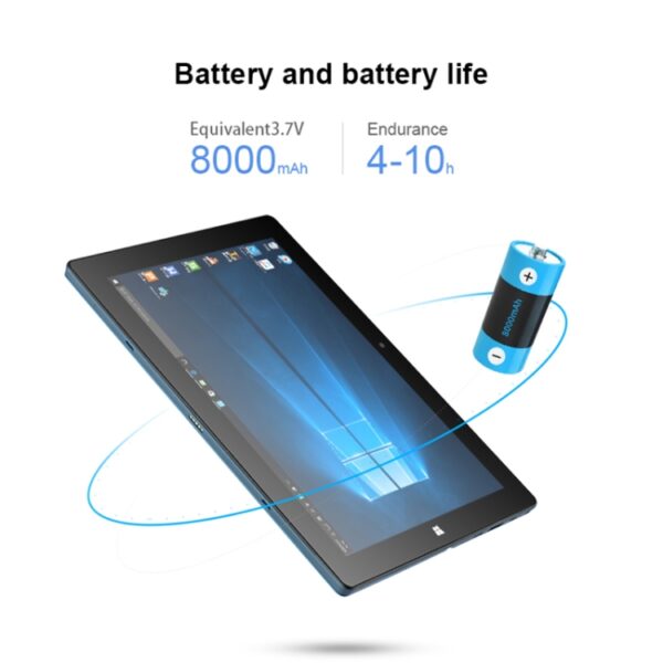 W10 2 en 1 Tablet PC, 10,1 pulgadas, 6GB + 64GB, SISTEMA DE WINDOWS 10, Intel Gemini Lake N4120 Quad Core Hasta 2.6GHz, con teclado y lápiz de lápiz, soporte DUAL BAND WIFI y Bluetooth y TF Card & HDMI, TPL - Imagen 14
