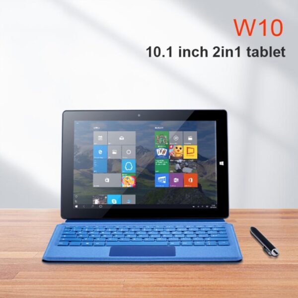 W10 2 en 1 Tablet PC, 10,1 pulgadas, 6GB + 64GB, SISTEMA DE WINDOWS 10, Intel Gemini Lake N4120 Quad Core Hasta 2.6GHz, con teclado y lápiz de lápiz, soporte DUAL BAND WIFI y Bluetooth y TF Card & HDMI, TPL - Imagen 6