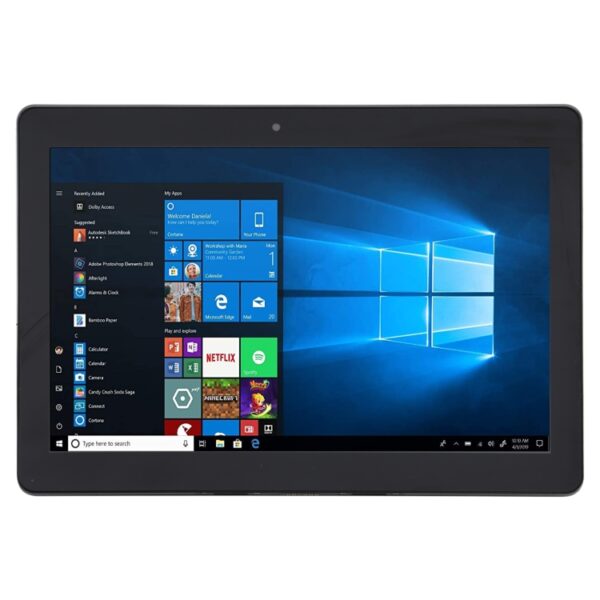 Tablet PC ES0MBFQ, 10.1 pulgadas, 4GB + 64GB, Windows 10, Intel Atom Z8300 Quad Core, compatible con tarjeta TF y HDMI y Bluetooth y WiFi dual, enchufe de EE. UU. / UE (negro) - Imagen 2