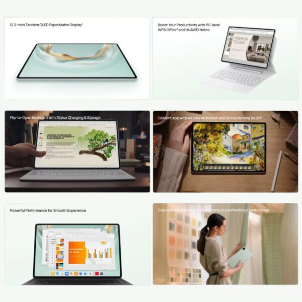 HUAWEI MatePad Pro 12.2 inch 2025 WiFi, 12GB+256GB, HarmonyOS 5.0 Hisilicon Kirin 9020A, Not Support Google Play - Imagen 3