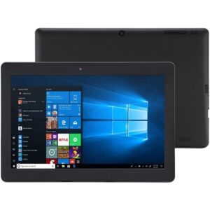ES0MBFQ Tablet PC, 10.1 pulgadas, 4GB + 128GB, Windows 10, Intel Atom Z8300 Quad Core, Soporte TF Tarjeta y HDMI y Bluetooth & Dual WiFi