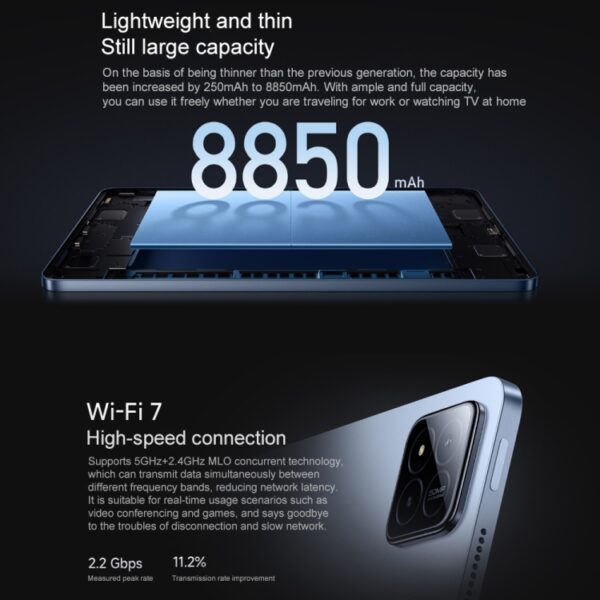Xiaomi Pad 7 Pro Pantalla suave de 11,2 pulgadas, 12 GB + 512 GB, HyperOS 2 Qualcomm Snapdragon 8s Gen3 Octa Core - Imagen 13