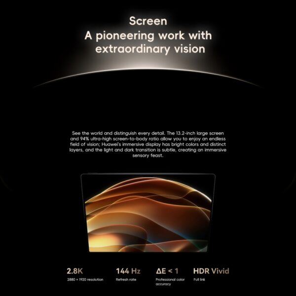HUAWEI MatePad Pro 13,2 pulgadas 2025 WiFi Pantalla suave y clara, 12 GB + 256 GB, HarmonyOS 4.3 Hisilicon Kirin 9020 - Imagen 3