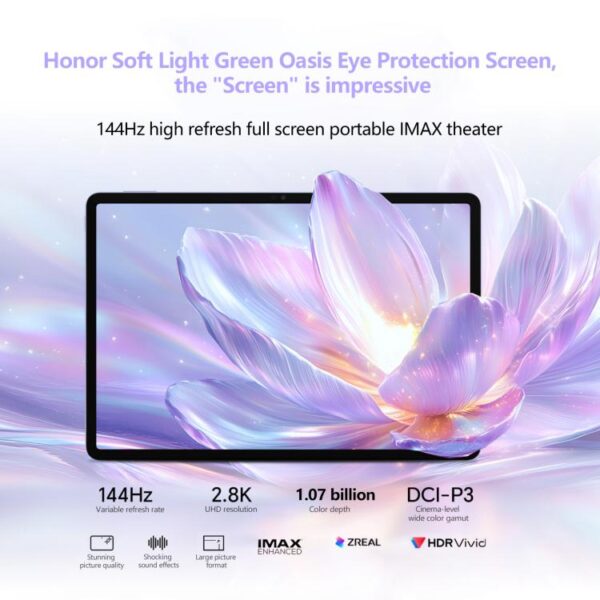 Tableta Honor Pad V9 con pantalla suave y WiFi, 11,5 pulgadas, 12 GB + 256 GB, MagicOS 9.0, Dimensity 8350 Ultra Octa Core - Imagen 5