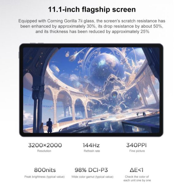 Lenovo Xiaoxin Pad Pro GT 11.1 inch WiFi Tablet, 12GB+256GB, Android OS, Qualcomm Snapdragon 8 Gen3 Octa Core,US Plug - Imagen 7